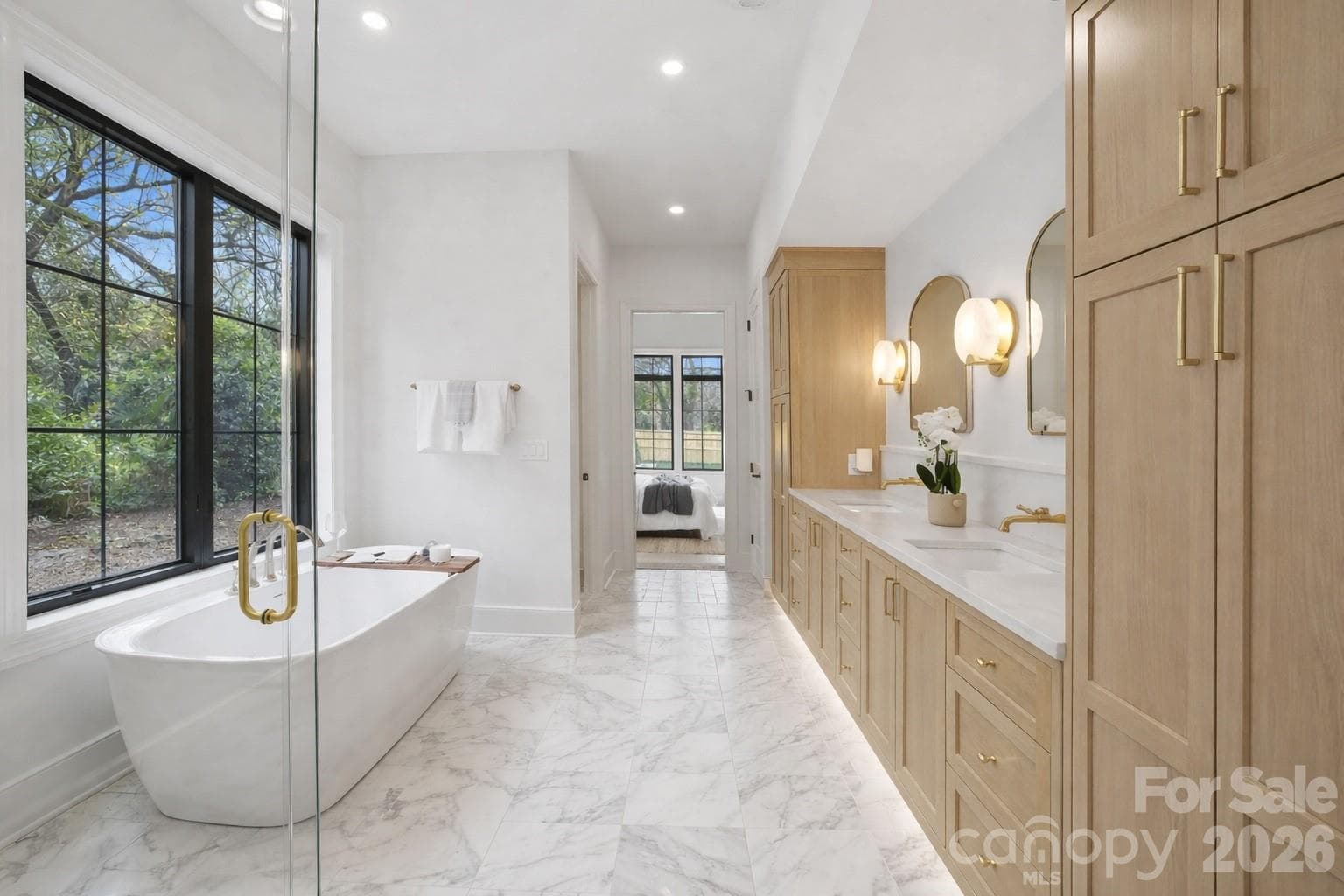PRIMARY BATHROOM VISUAL/DETAILS- see design intent for exact sizes & specificaitons. Some images may include digital renderings or AI-enhanced visuals intended to illustrate design intent, finishes, or potential use of space. Actual construction and final finishes may vary - Charlotte