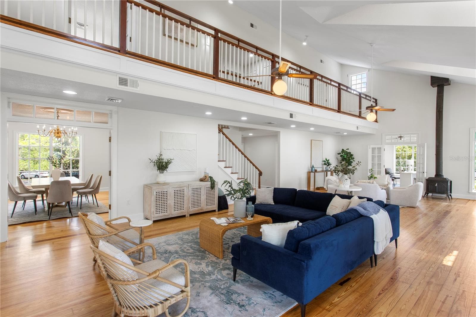 Great room + Dining room - 5216 13TH ST, PALMETTO