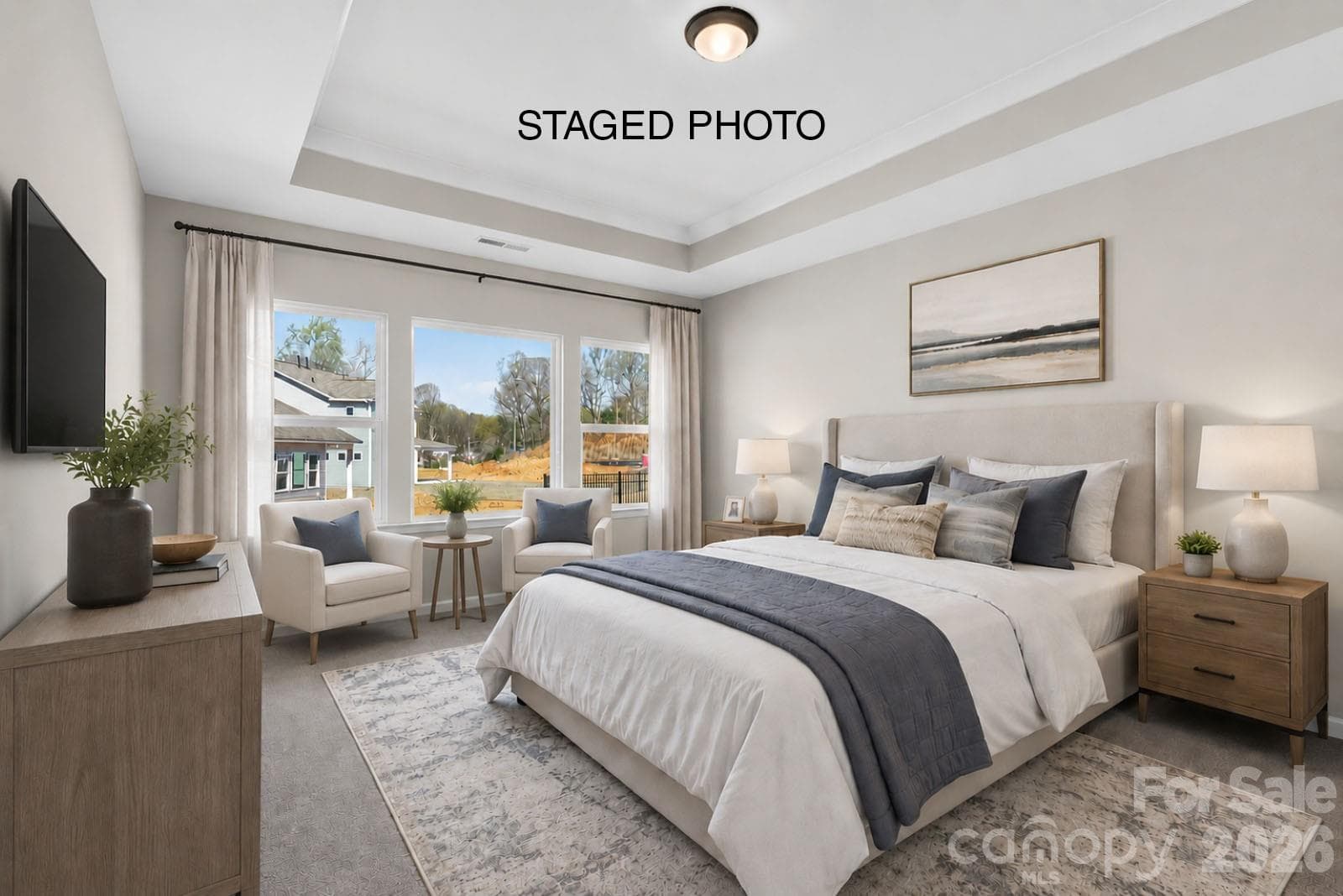 Premier Bedroom *Virtually Staged* - Gastonia