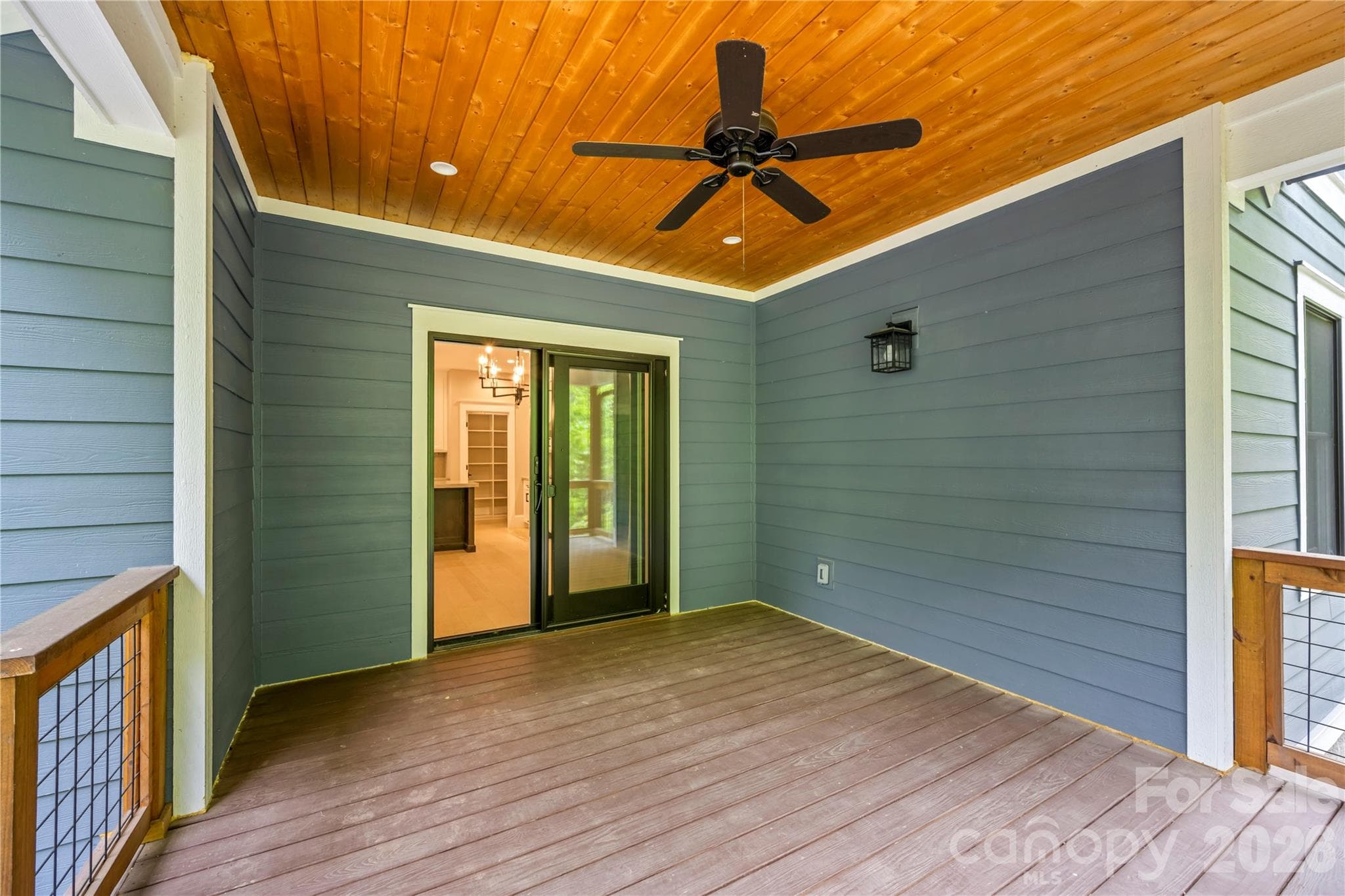 Covered Back Deck - 67 Starwood Valley Trail, Arden