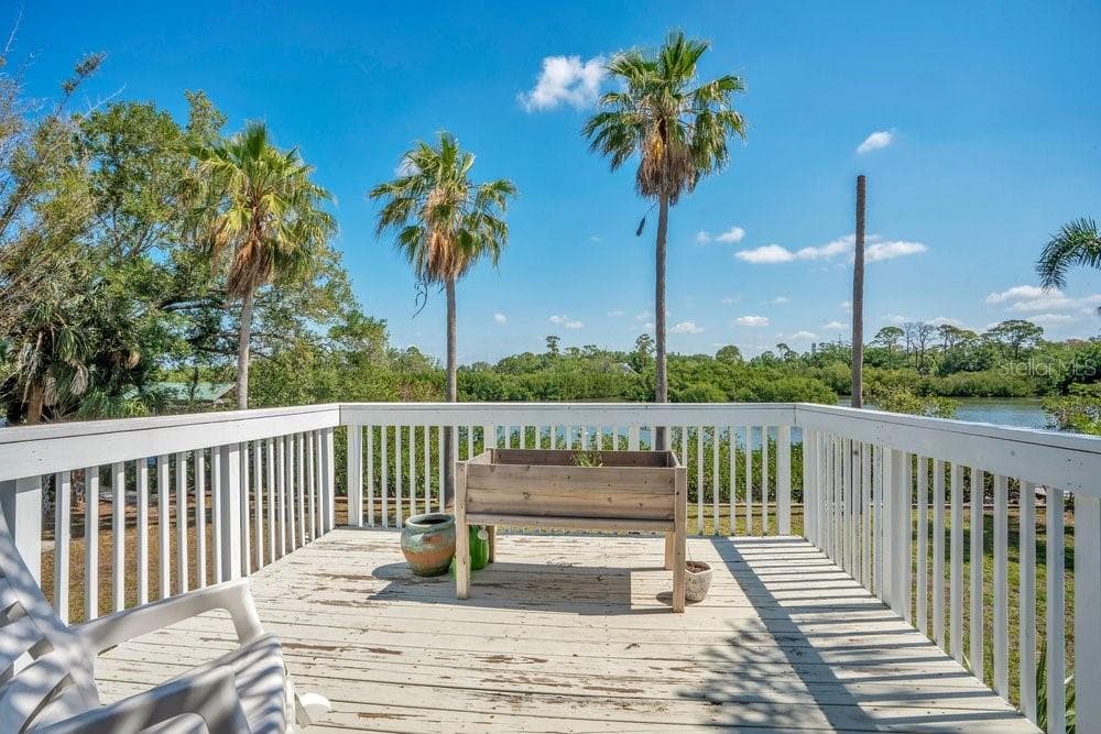 Primary bedroom balcony with amazing views - 3858 SHORE BLVD, OLDSMAR