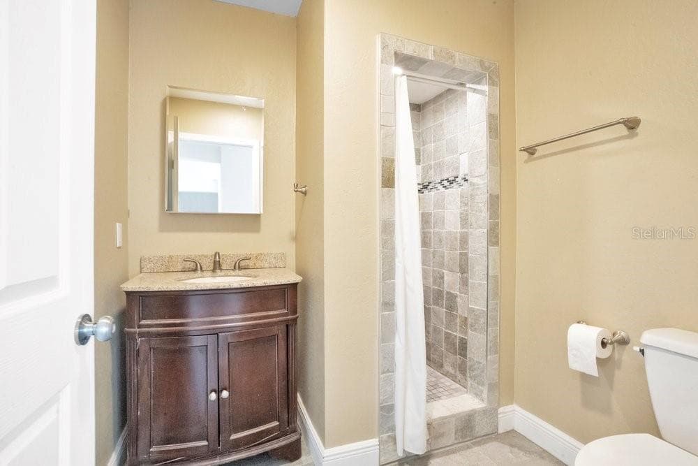 ADU / mother in law bath w shower - 3858 SHORE BLVD, OLDSMAR