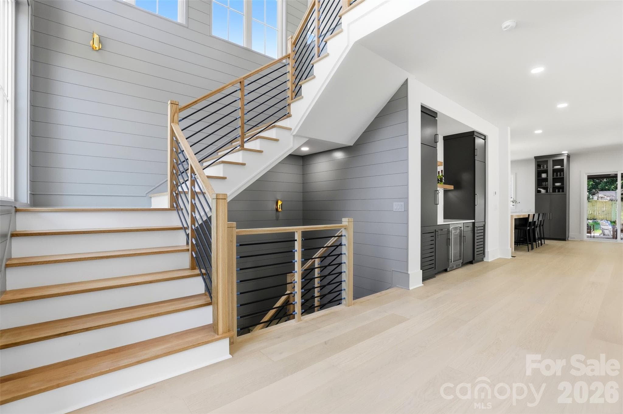 Foyer stairs - 2649 Laburnum Avenue, Charlotte
