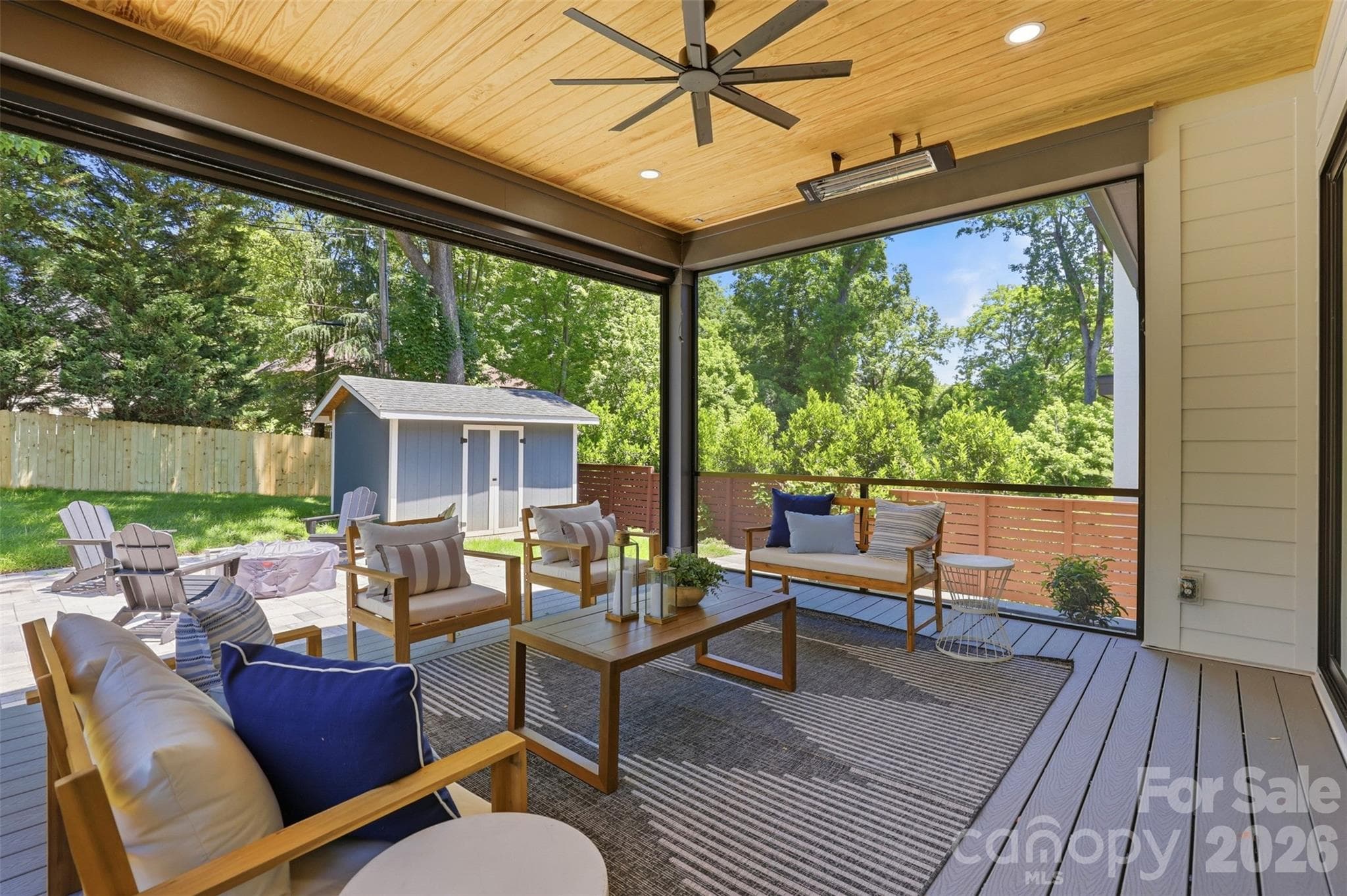 Screened-in Porch - 2649 Laburnum Avenue, Charlotte