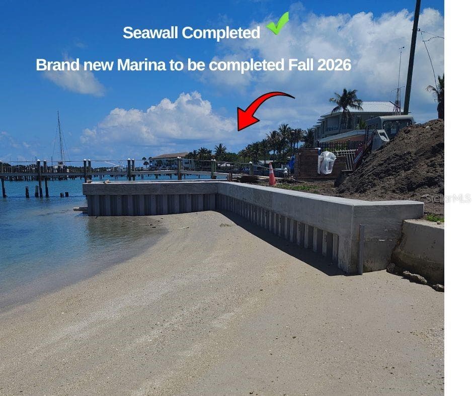 New Seawall, there are two of them just completed - 1300 SEAWAY DR #C1, HUTCHINSON ISLAND