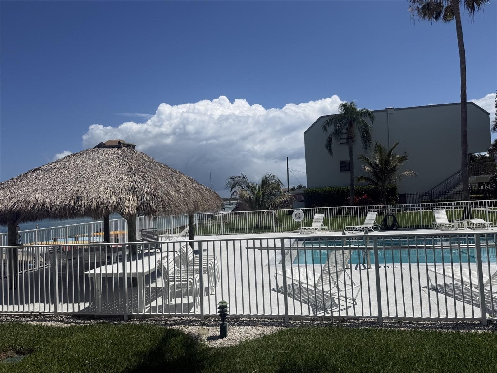 View of Inlet from patio - 1300 SEAWAY DR #C1, HUTCHINSON ISLAND