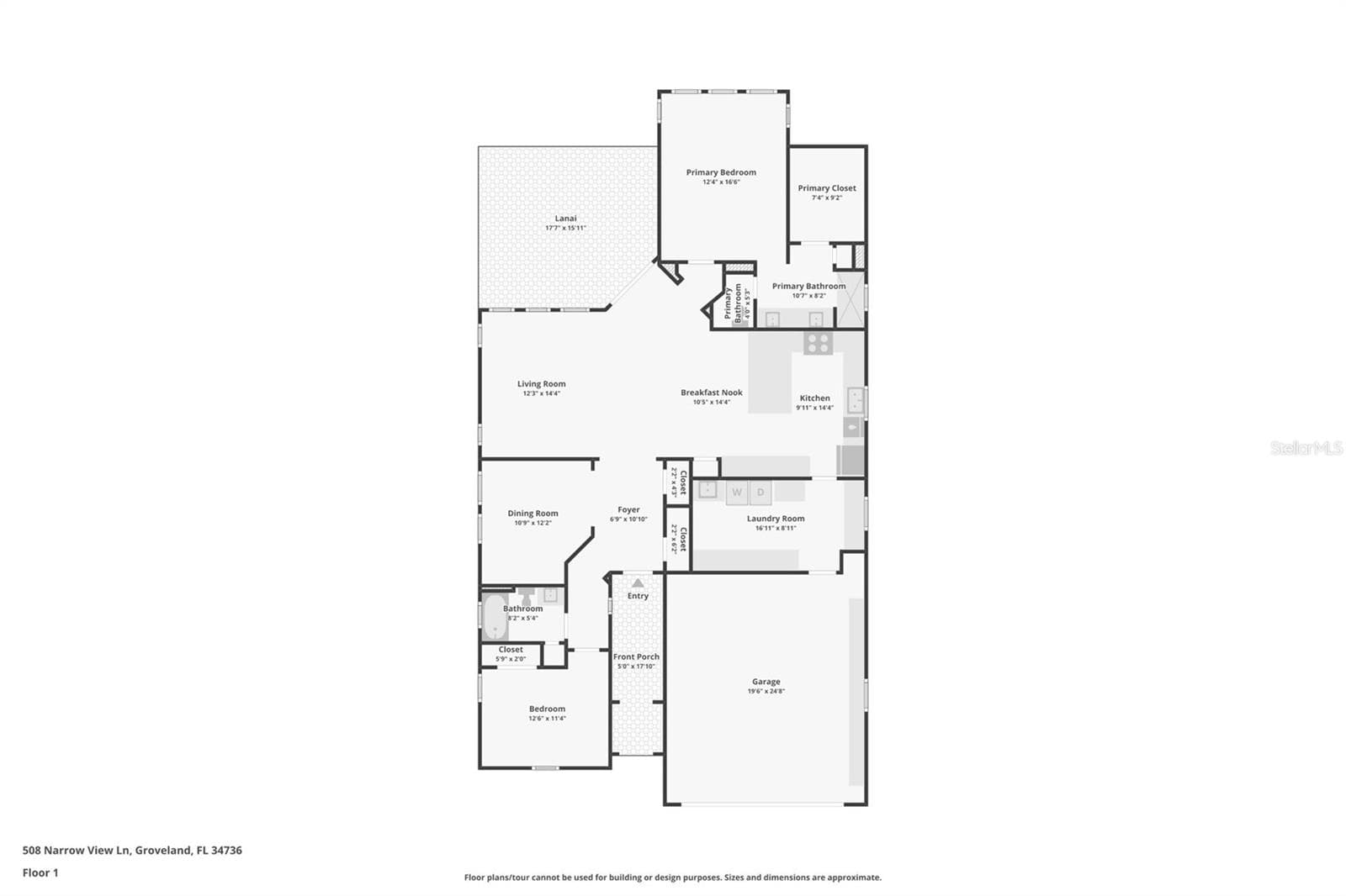 Single Family Residence at 508 NARROW VIEW LN, GROVELAND, photo 41 of 41