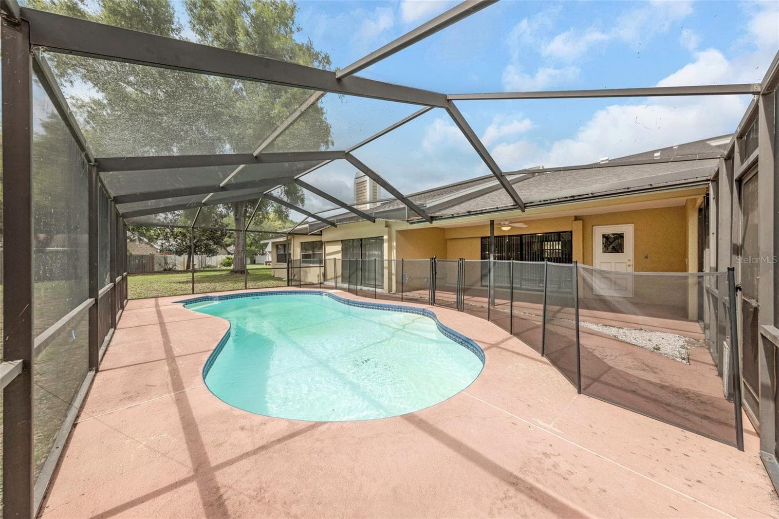 Pool - Reverse View - 3334 BRIAN RD N, PALM HARBOR