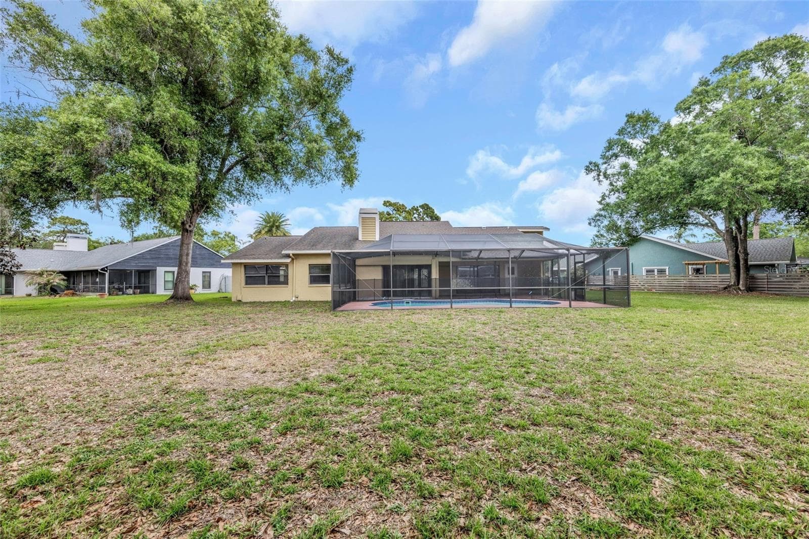 Rear of Home - 3334 BRIAN RD N, PALM HARBOR
