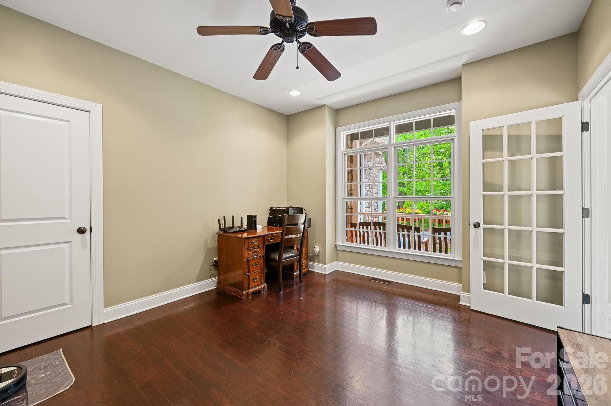 Bedroom or Office Main Level - 314 Woodland Drive, Swannanoa