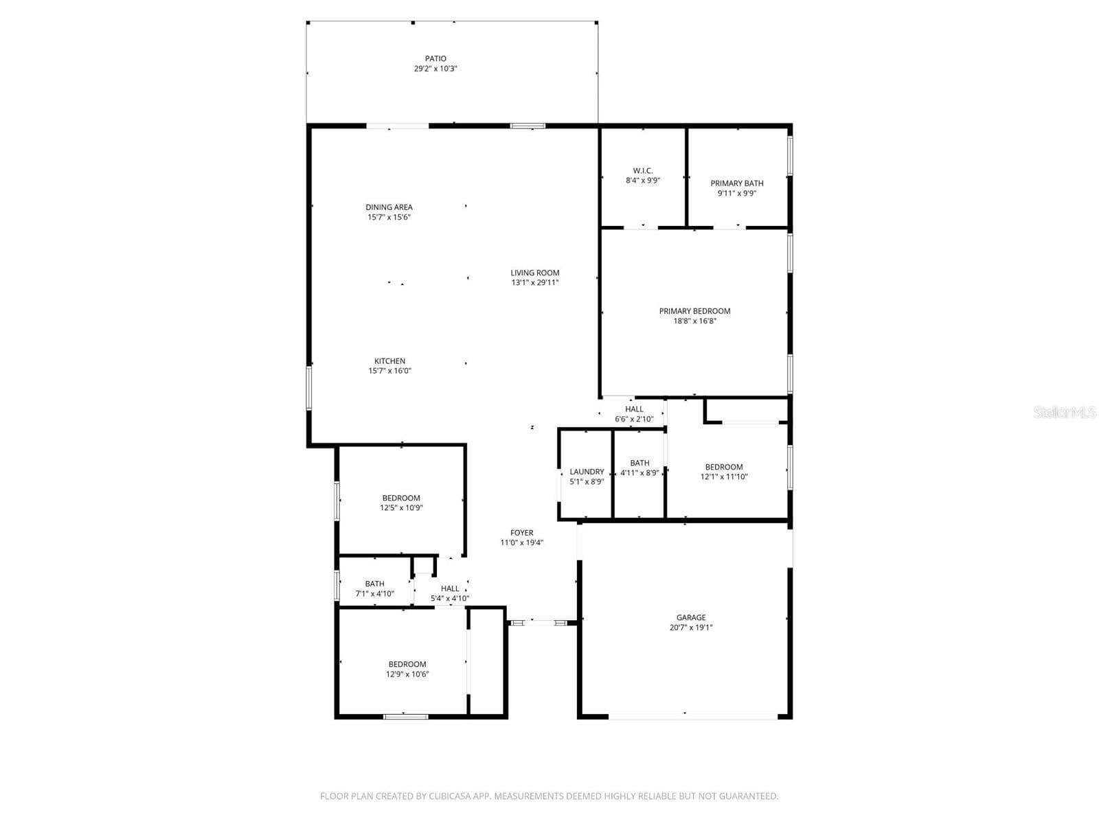 Floorplan - 1720 VERDE DR, CLEARWATER