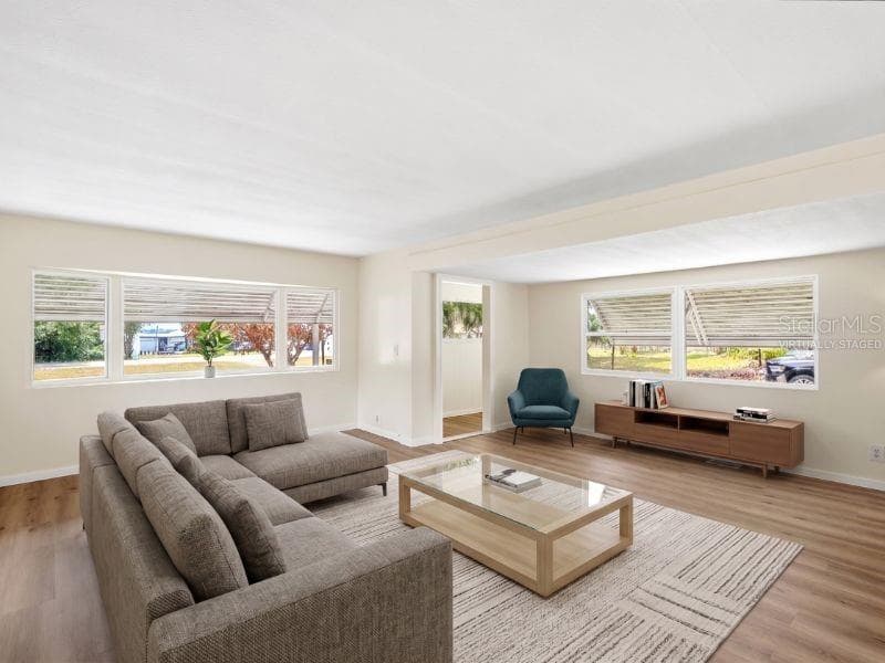 LIVING ROOMvirtually staged - 14742 MANDARIN ST, TAVARES