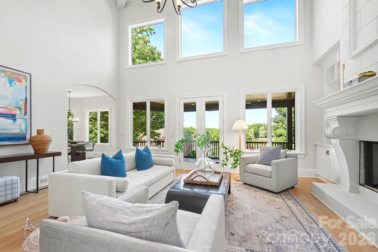 2 story Great Room - Belmont