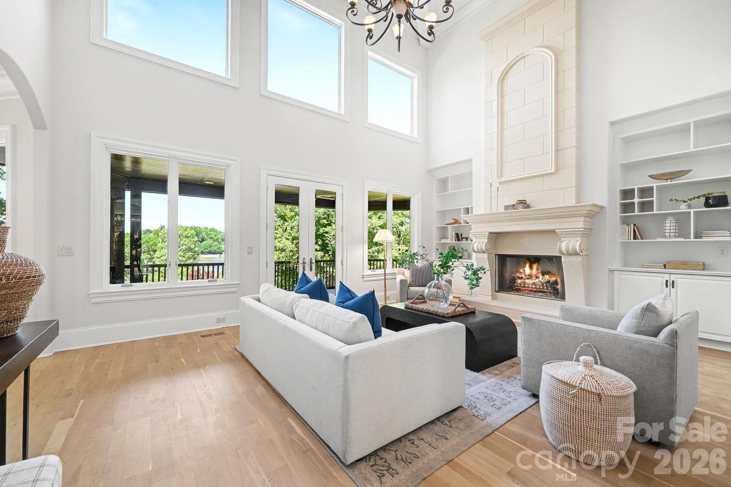 Great Room bathed with natural sunlight - Belmont
