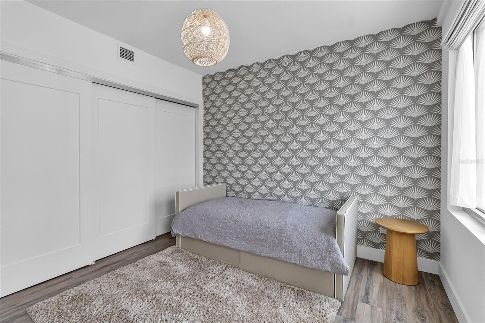 Bedroom 2 with large closet space - 1703 N TAMIAMI TRL #211, SARASOTA