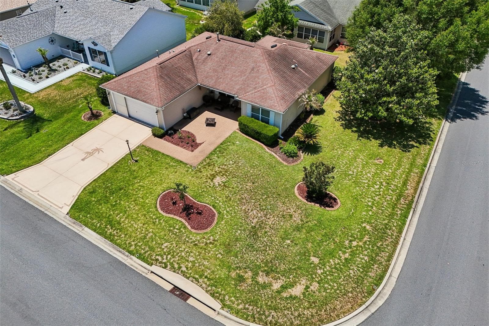 Elevated Right Front - 1000 KENOVA AVE, THE VILLAGES
