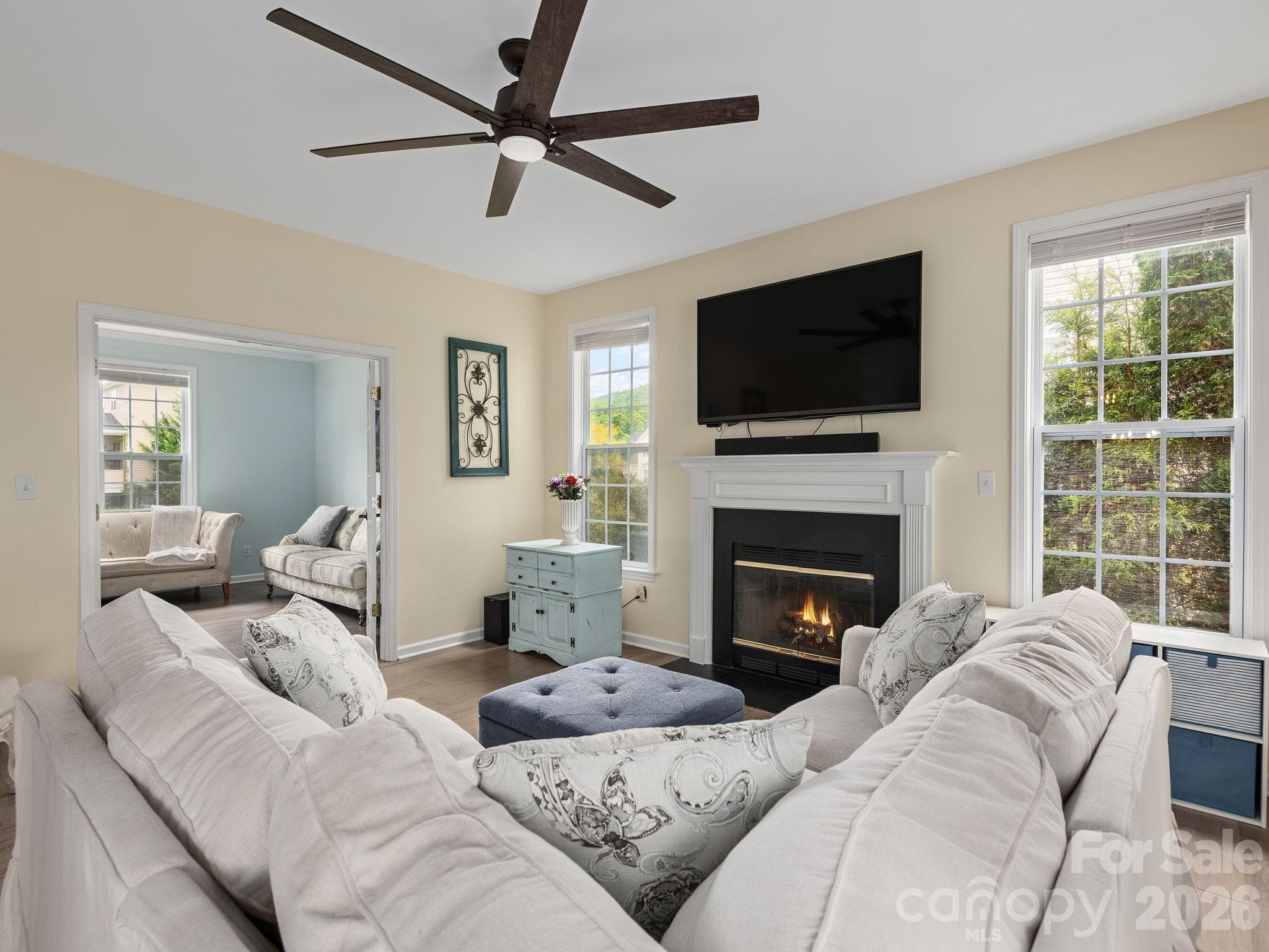 Great Room with Fireplace - Fletcher