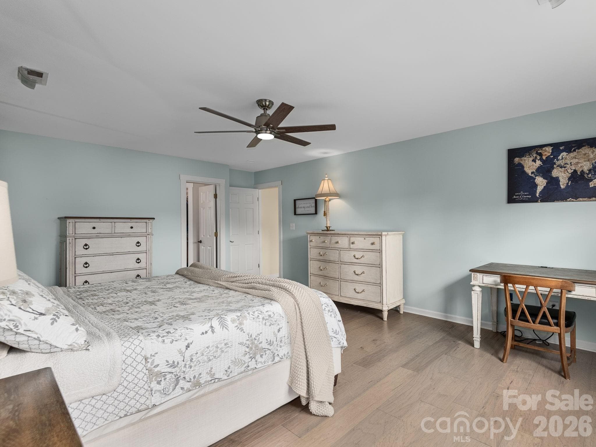 Primary Bedroom with Bath - 288 Walnut Crest Road, Fletcher
