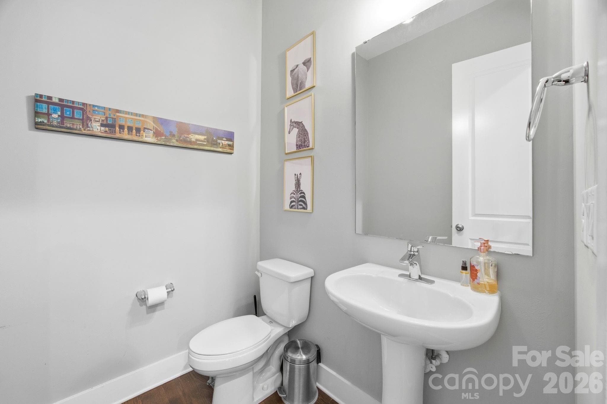 Half Bath on Main Level - 863 Academy Street, Charlotte