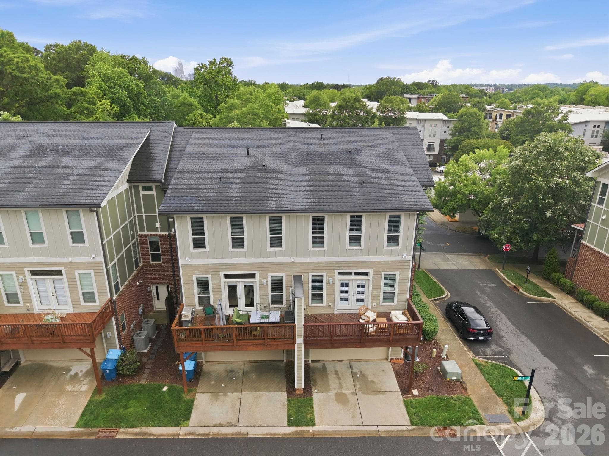 Back of Townhouse - 863 Academy Street, Charlotte