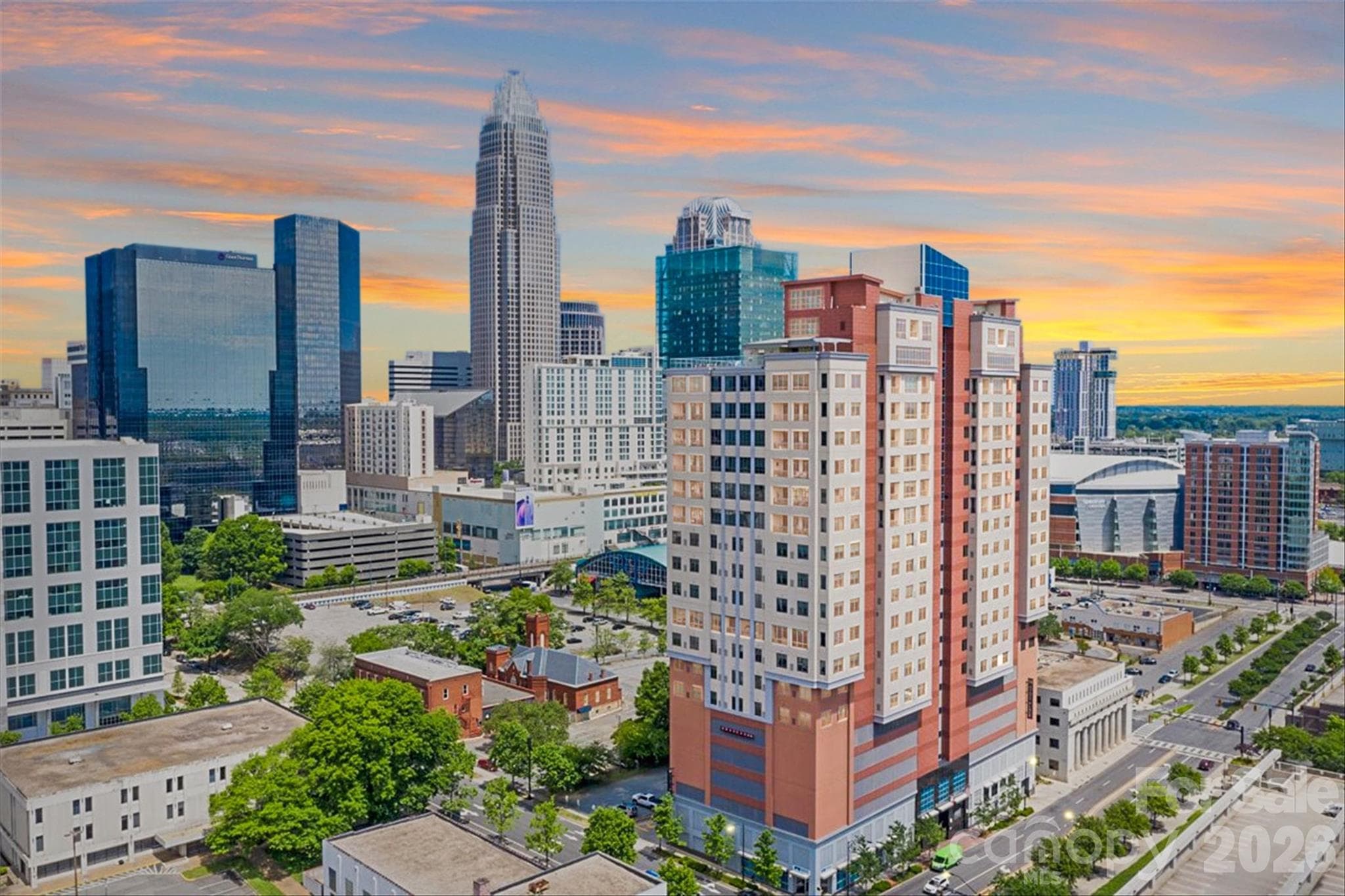 Building Aerial - Charlotte