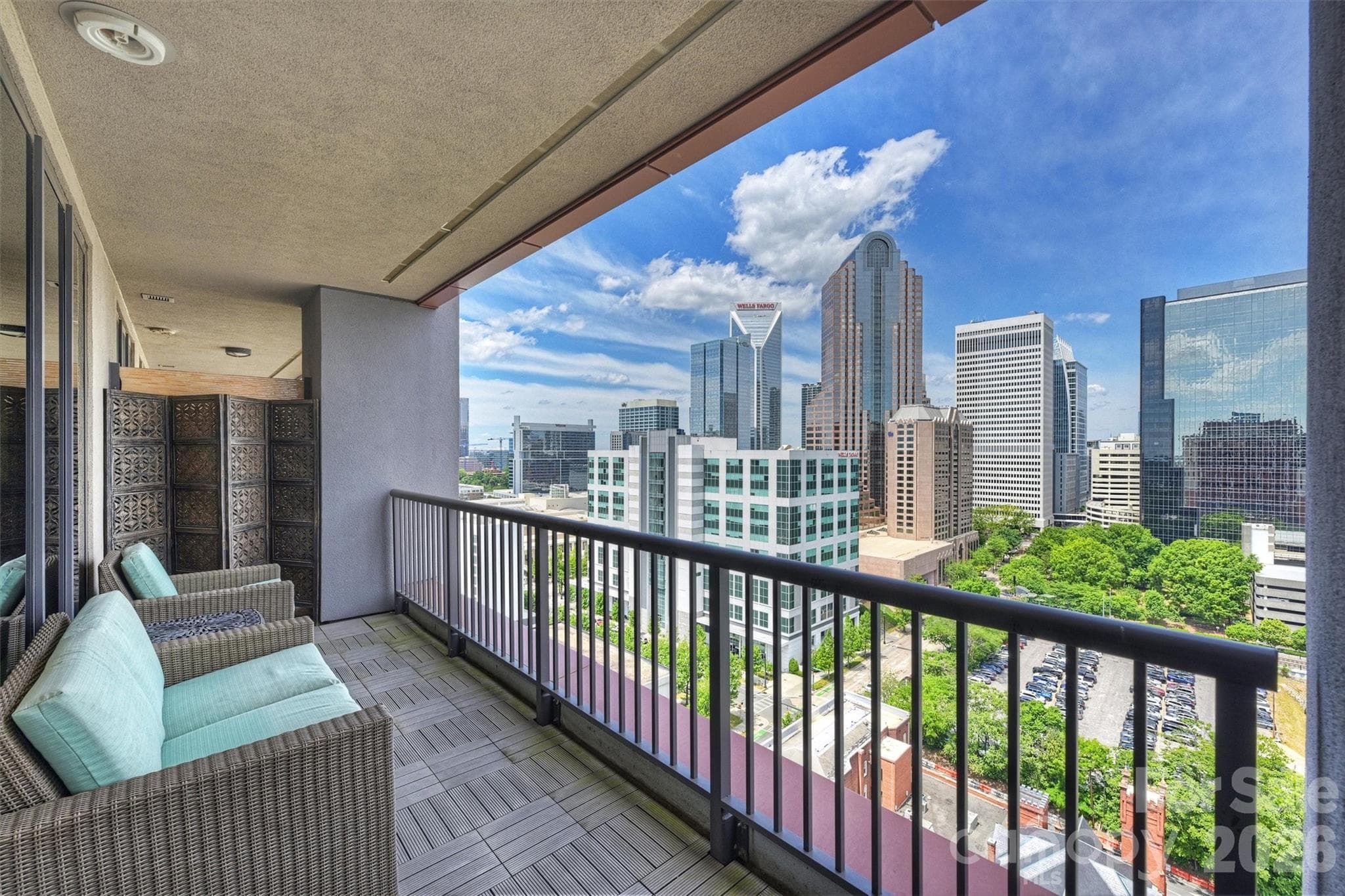 Balcony View to West - Charlotte