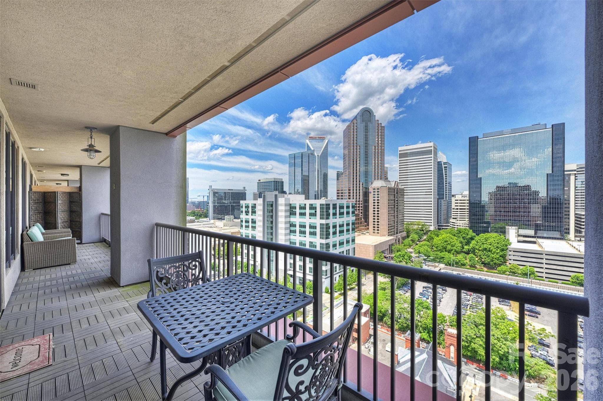 Balcony View to West - Charlotte
