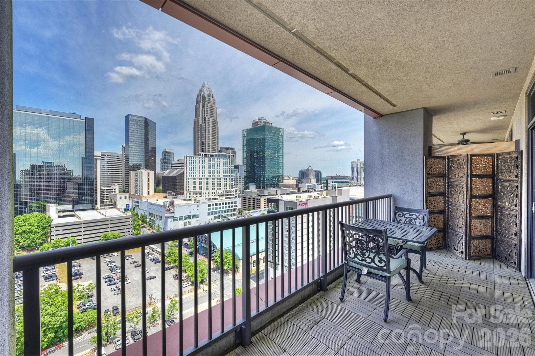 Balcony View to West - Charlotte