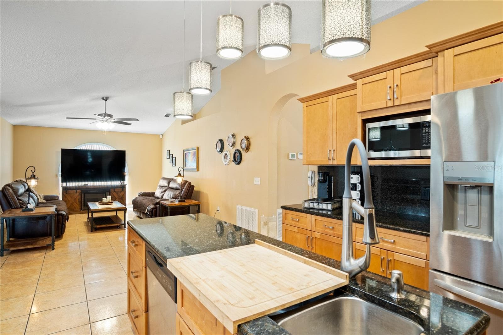 Kitchen/Living Room - 203 FLOUNDER PL, POINCIANA