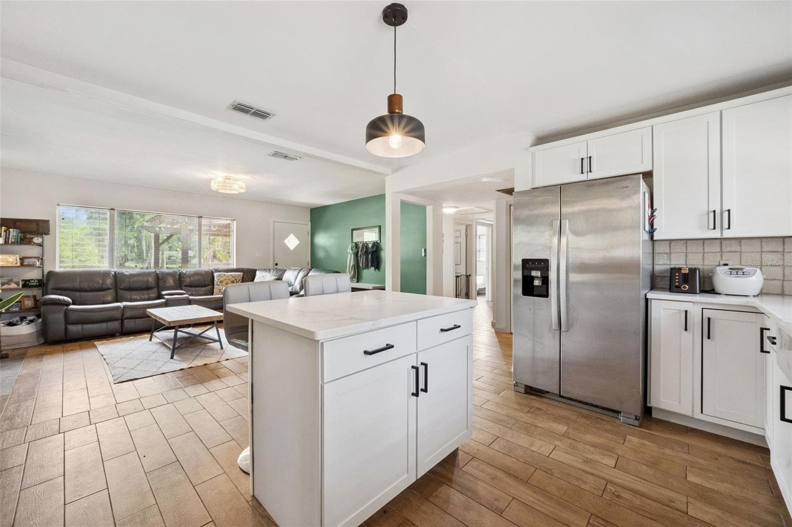 View from your kitchen! - 219 S CRYSTAL DR, SANFORD