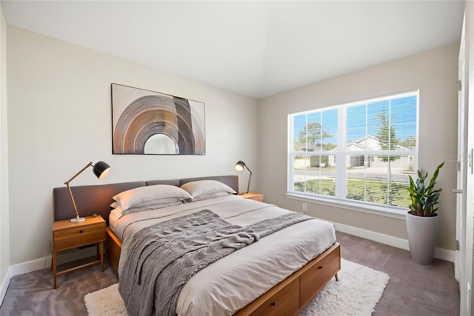 Bedroom 4 (Virtually Staged) - 5524 OCEAN BREEZE DR, SPRING HILL