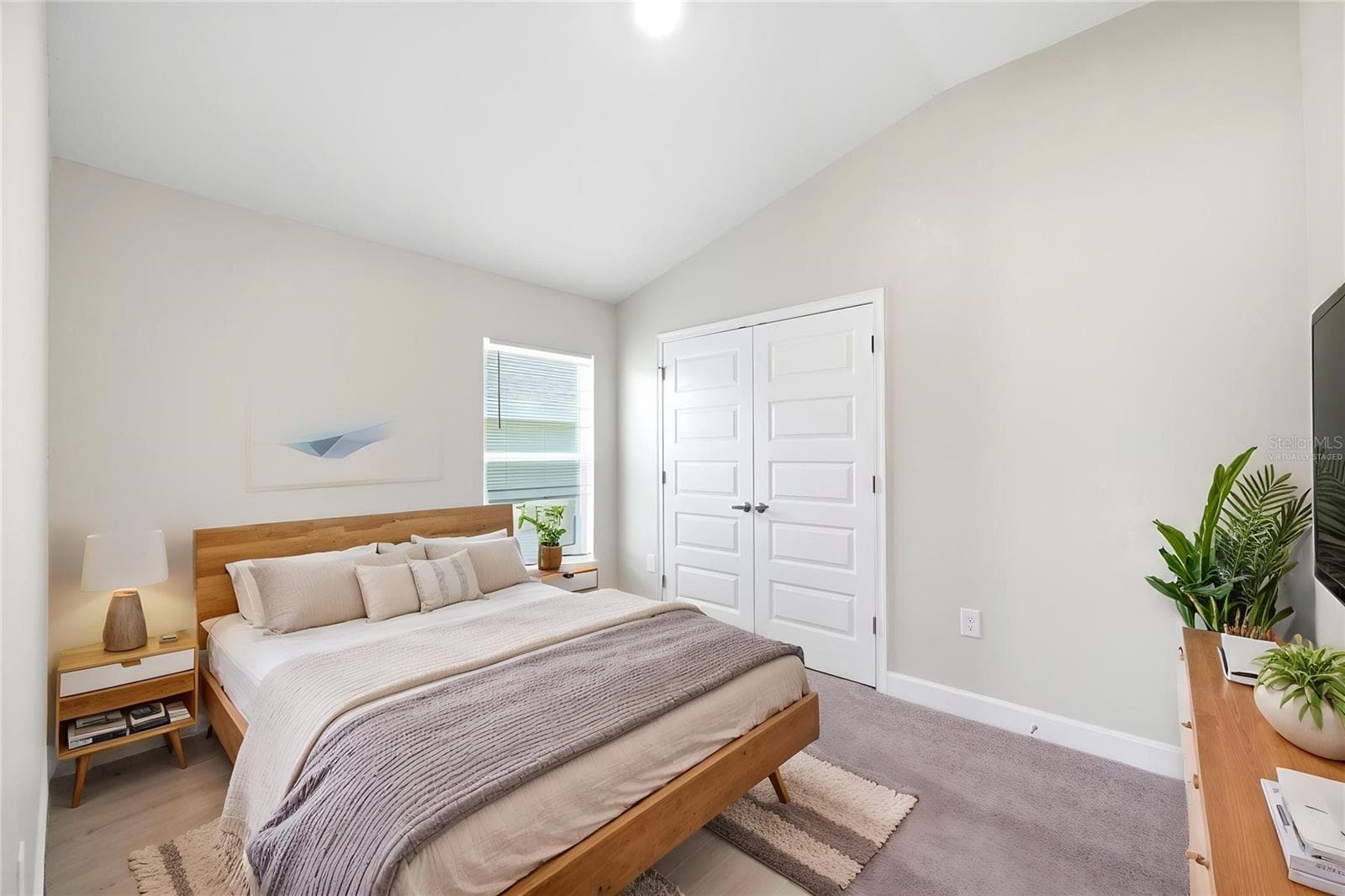 Bedroom 2 (Virtually Staged) - 5524 OCEAN BREEZE DR, SPRING HILL