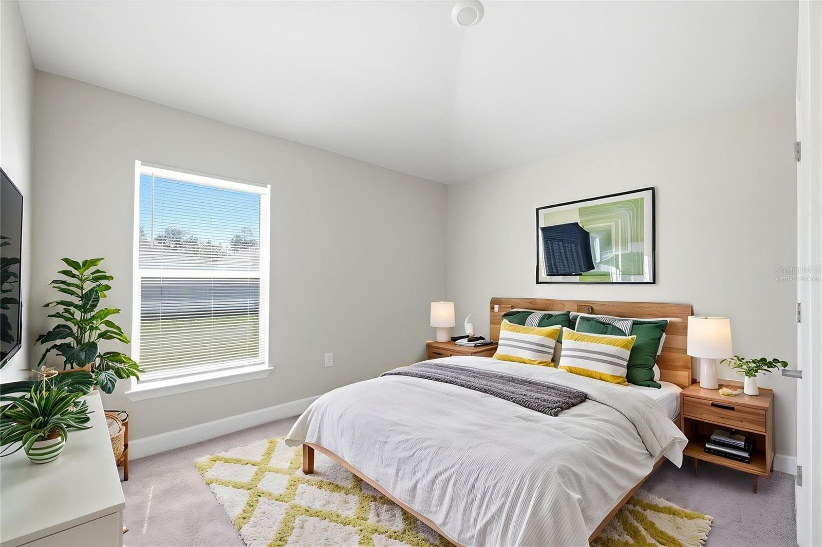 Bedroom 3 (Virtually Staged) - 5524 OCEAN BREEZE DR, SPRING HILL