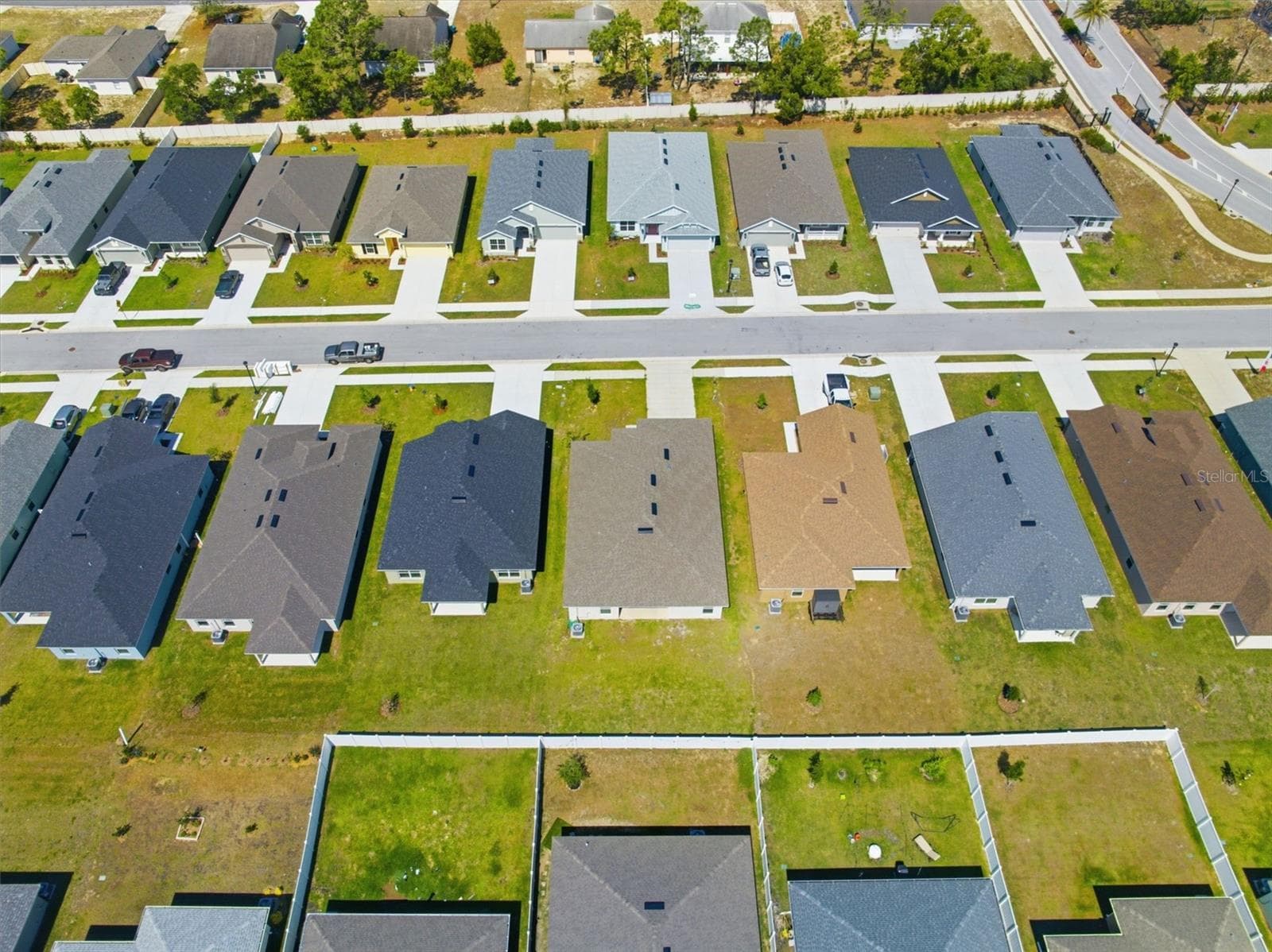 Aerial View - 5524 OCEAN BREEZE DR, SPRING HILL
