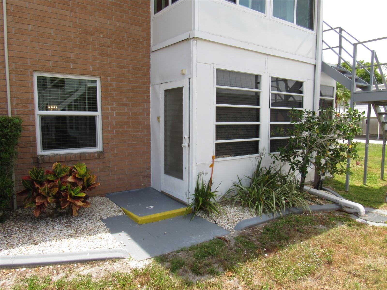 Back of sun room - 22333 EDGEWATER DR #D-5, PUNTA GORDA