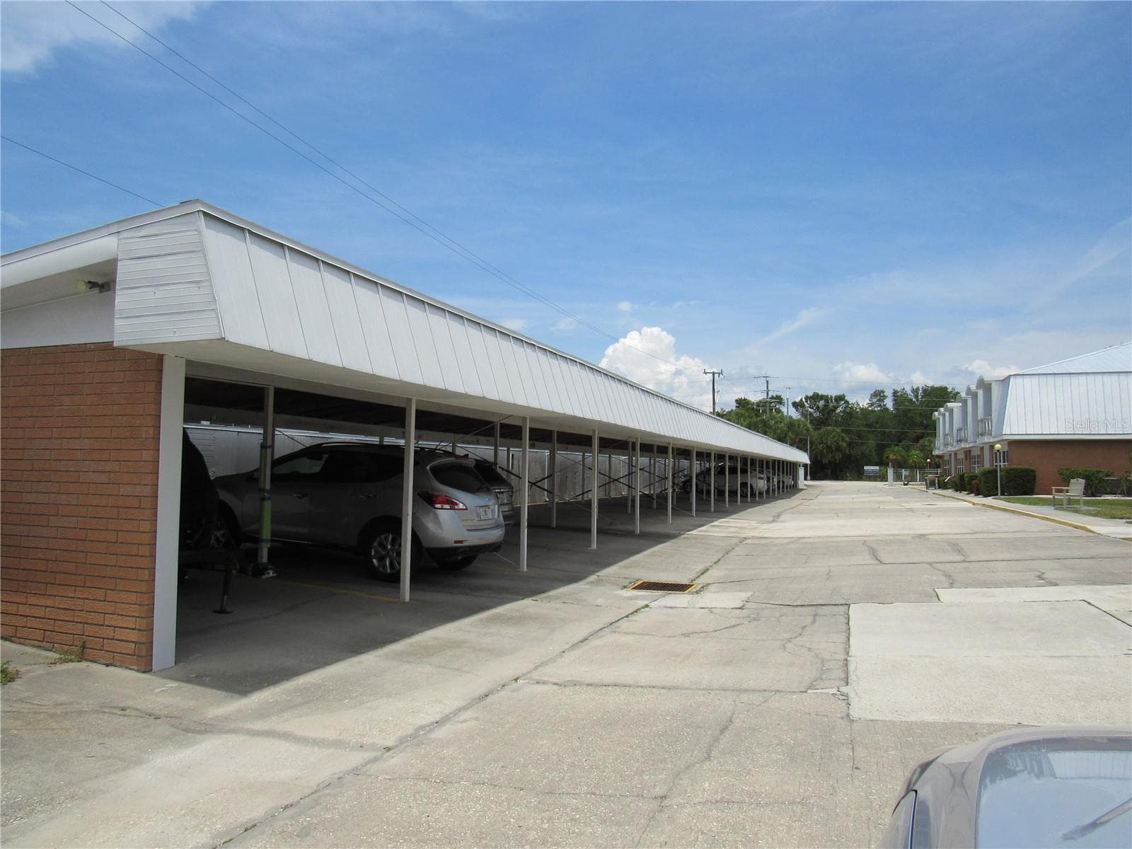 Covered parking - 22333 EDGEWATER DR #D-5, PUNTA GORDA
