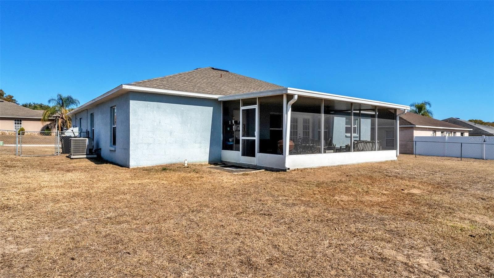 Backyard - 6146 MISSION DR, LAKELAND