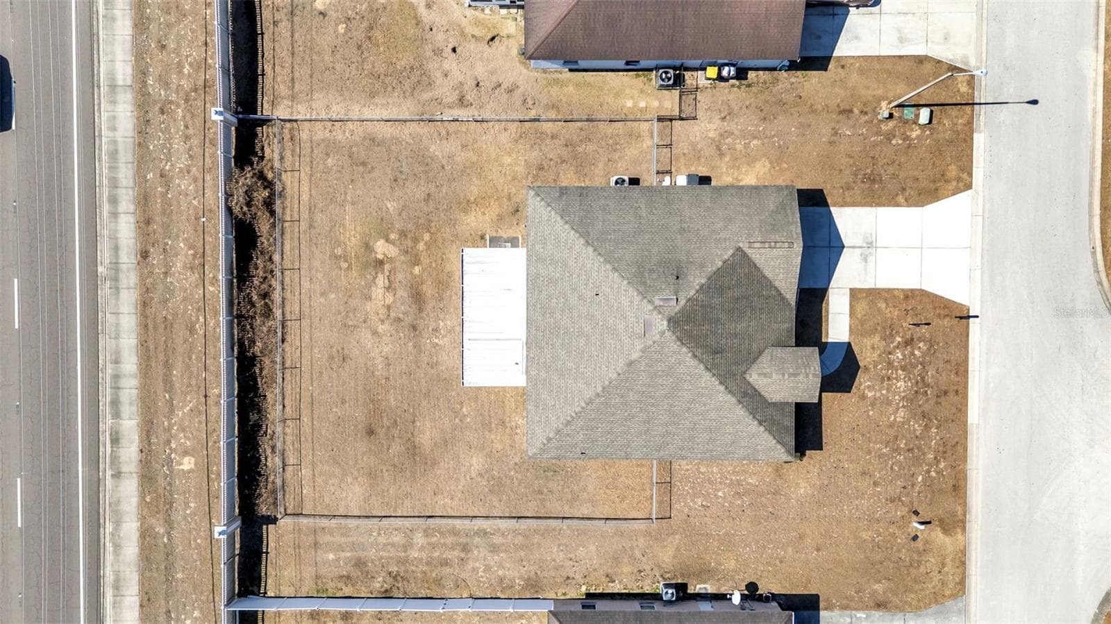 Aerial view - 6146 MISSION DR, LAKELAND