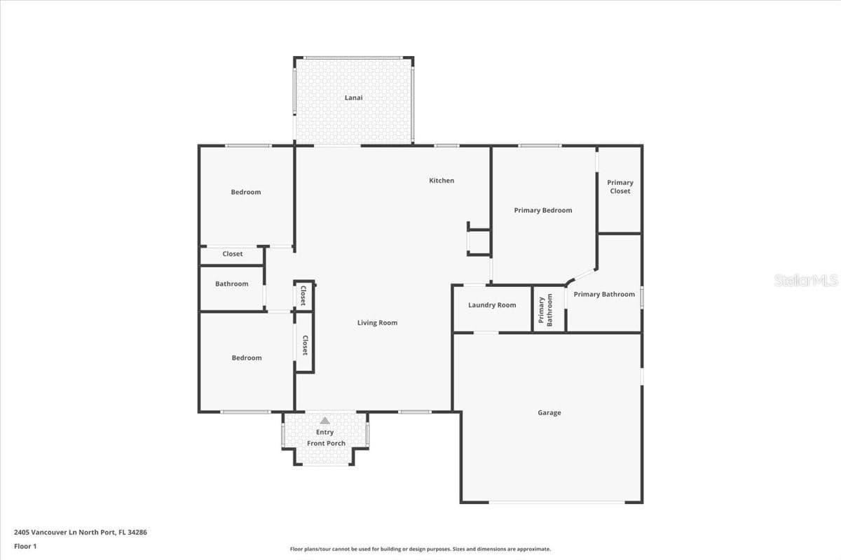 Single Family Residence at 2405 VANCOUVER LN, NORTH PORT, photo 32 of 32