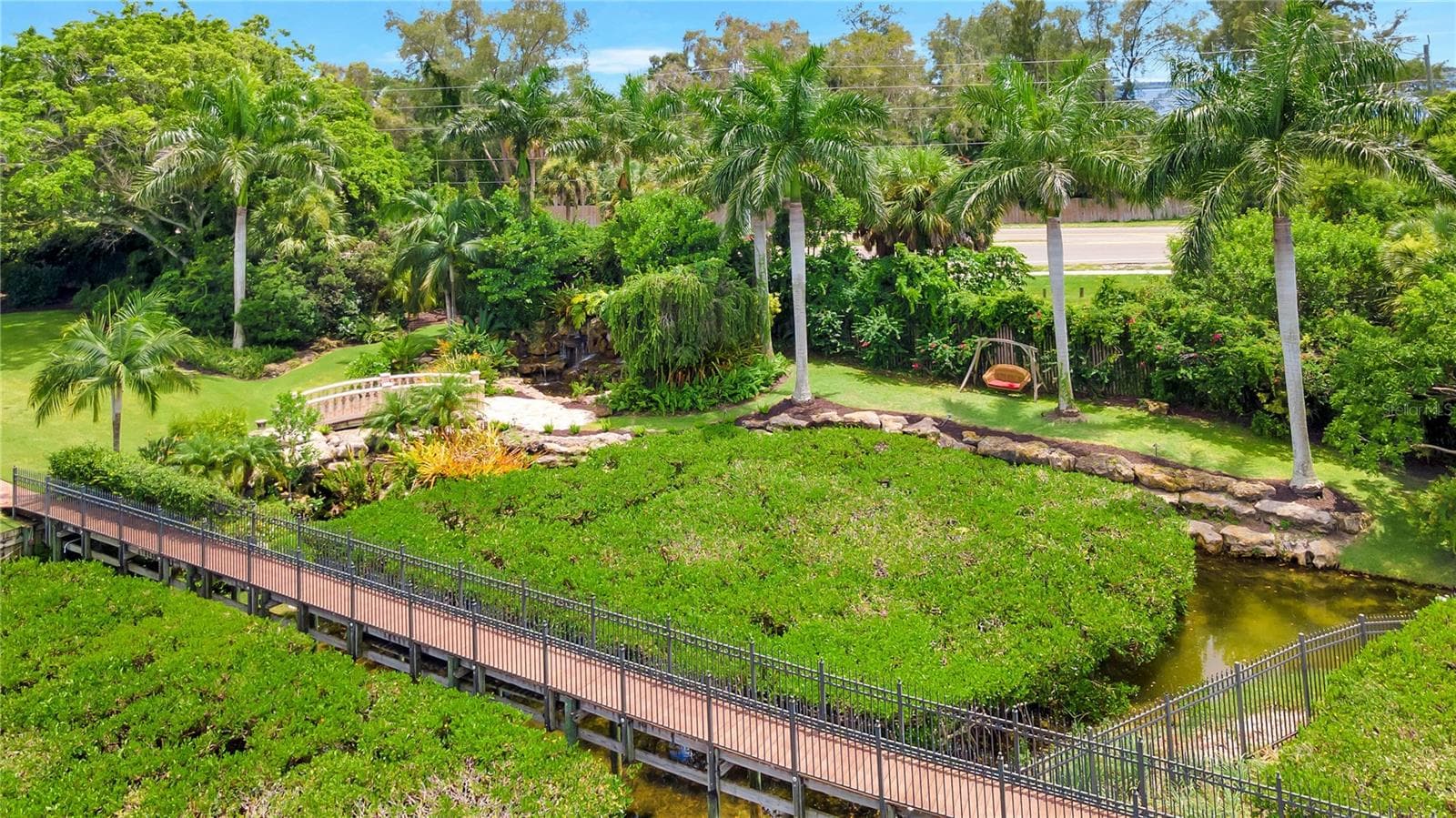 Waterfall/Dock - 416 81ST ST W, BRADENTON