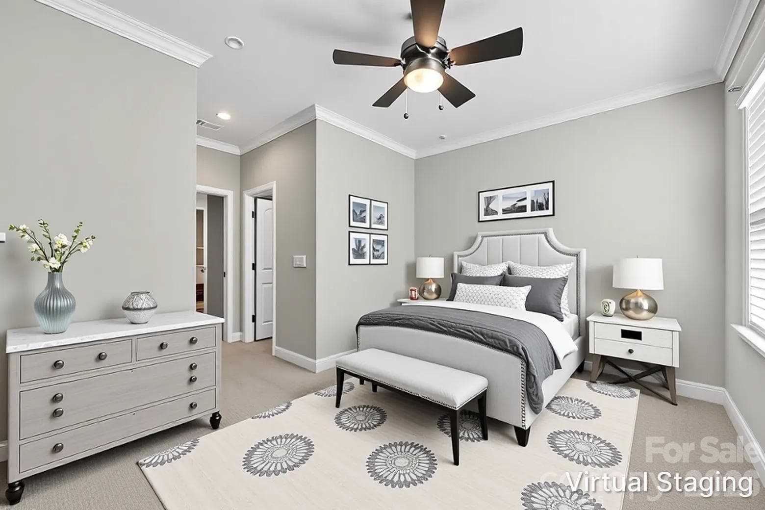 3rd Bedroom on Upper Level - Perfect for Family/Guests - 249 Stone Mountain Way, Denver