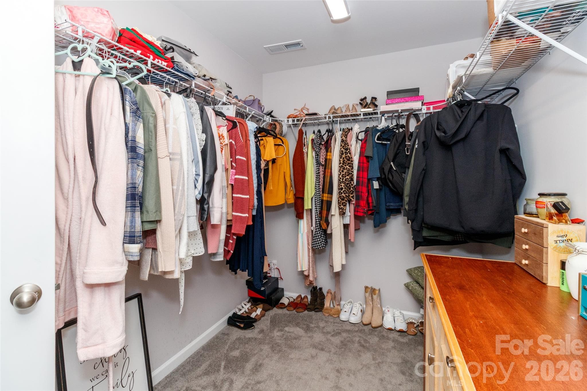 Wonderful walk in closet in primary - 900 Providence Road, Lancaster