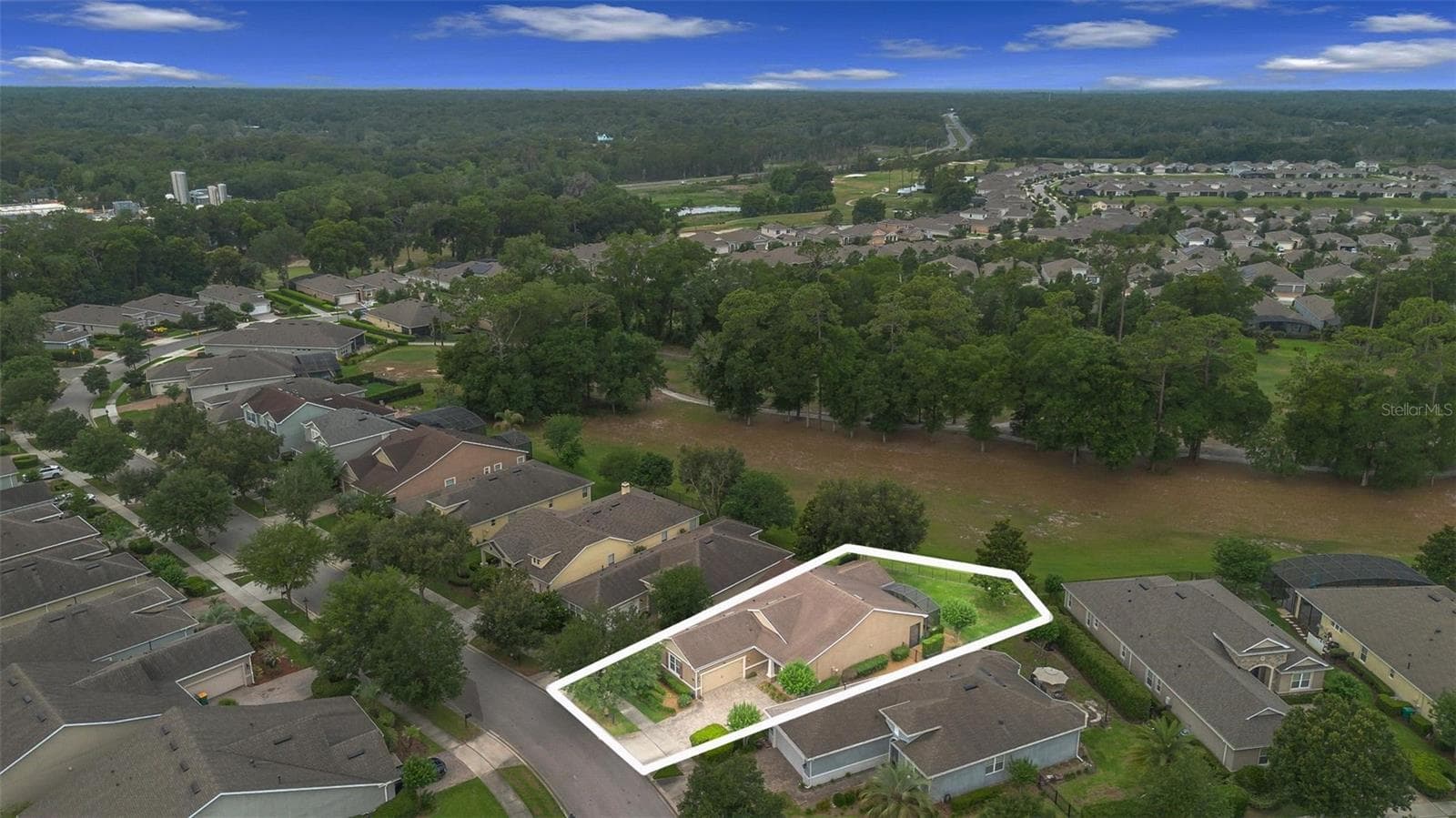 LOT LINES OF PROPERTY - 903 VICTORIA HILLS DR S, DELAND