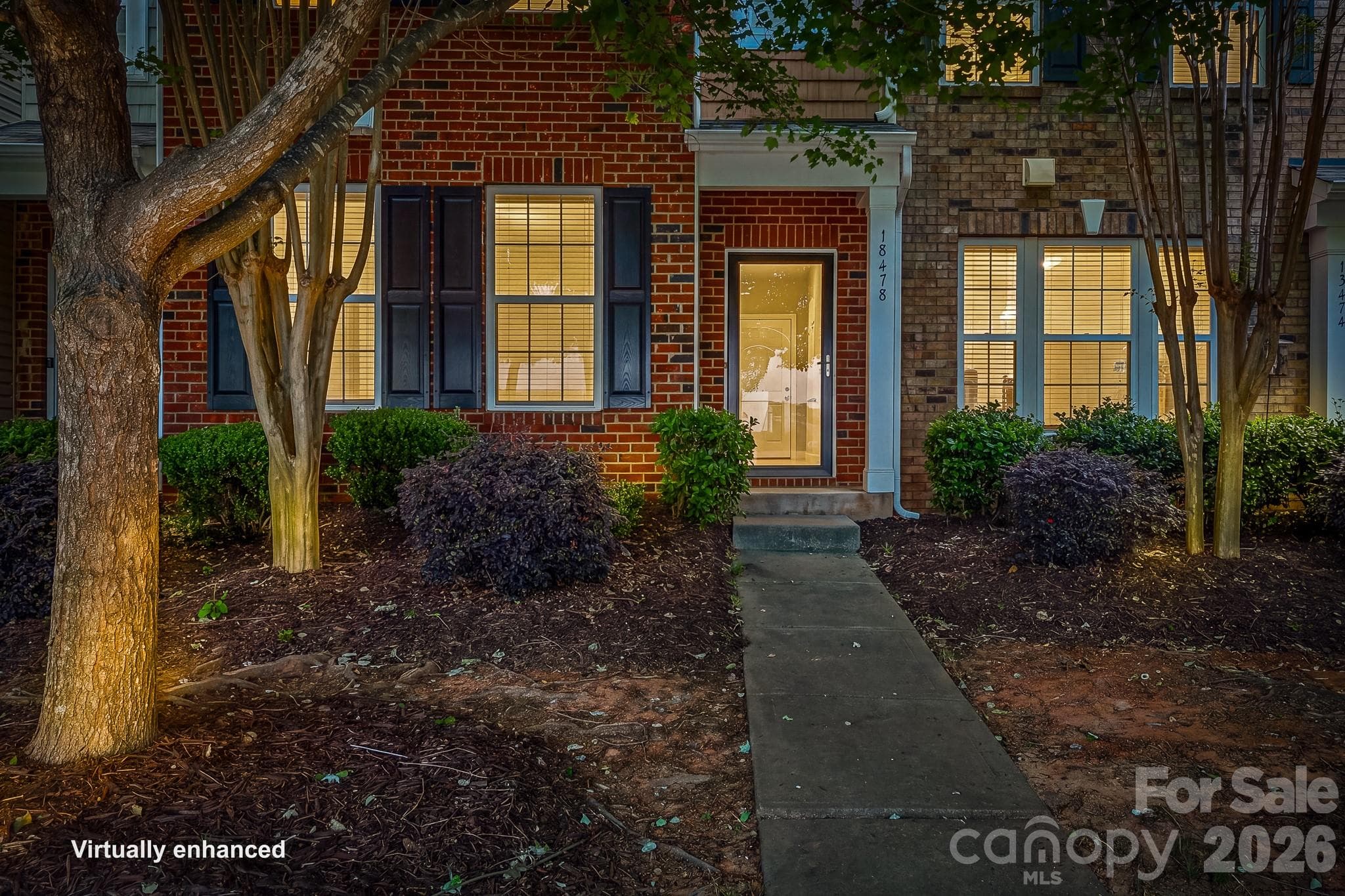 Virtual evening shot - 18478 W Catawba Avenue, Cornelius