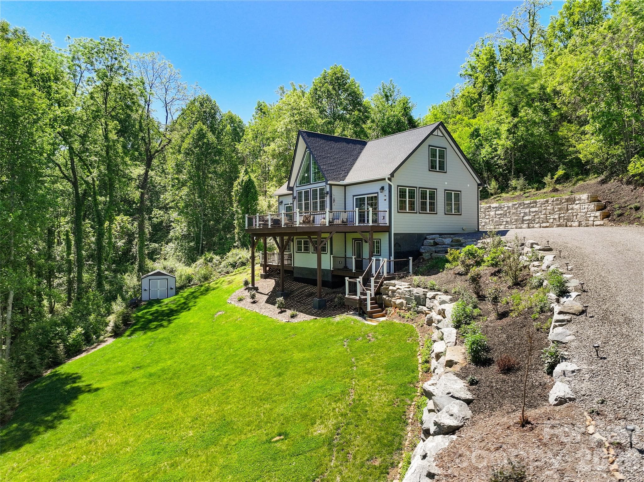 Home from the driveway - Waynesville