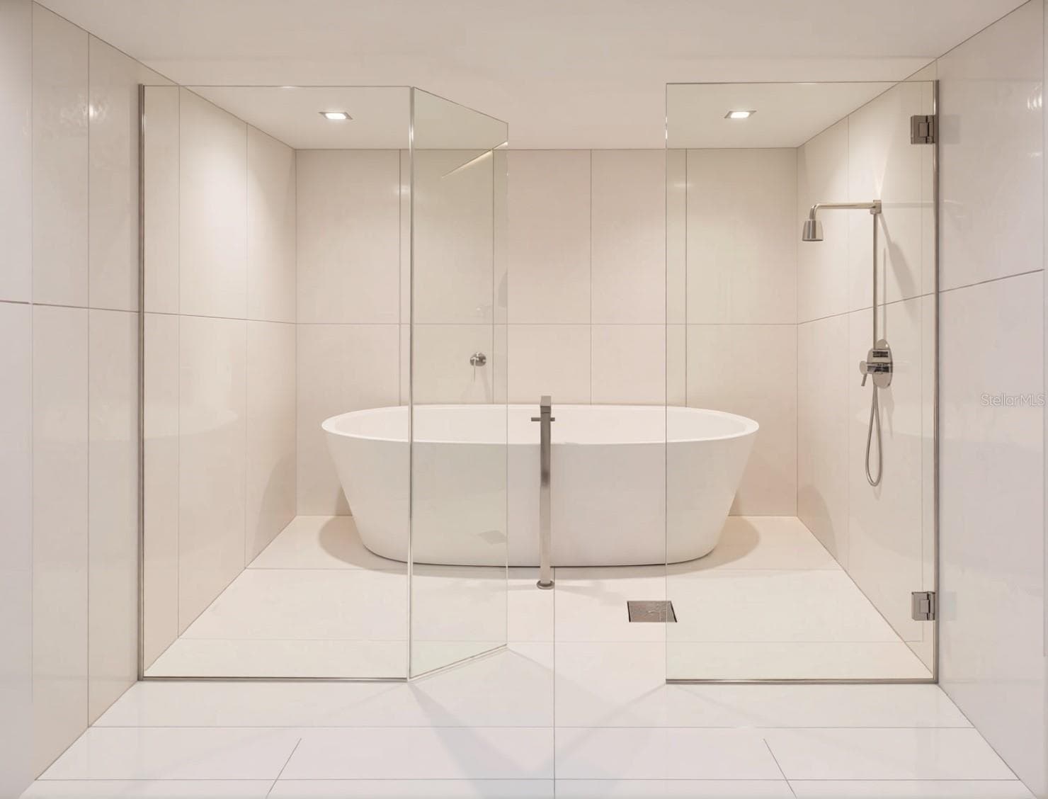 Rendering Primary Wet Room - 1738 7TH ST, SARASOTA
