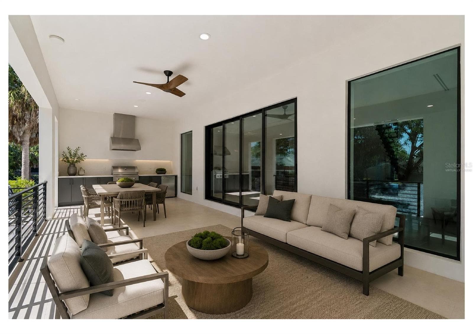 virtually staged - 206 S TREASURE DR, TAMPA