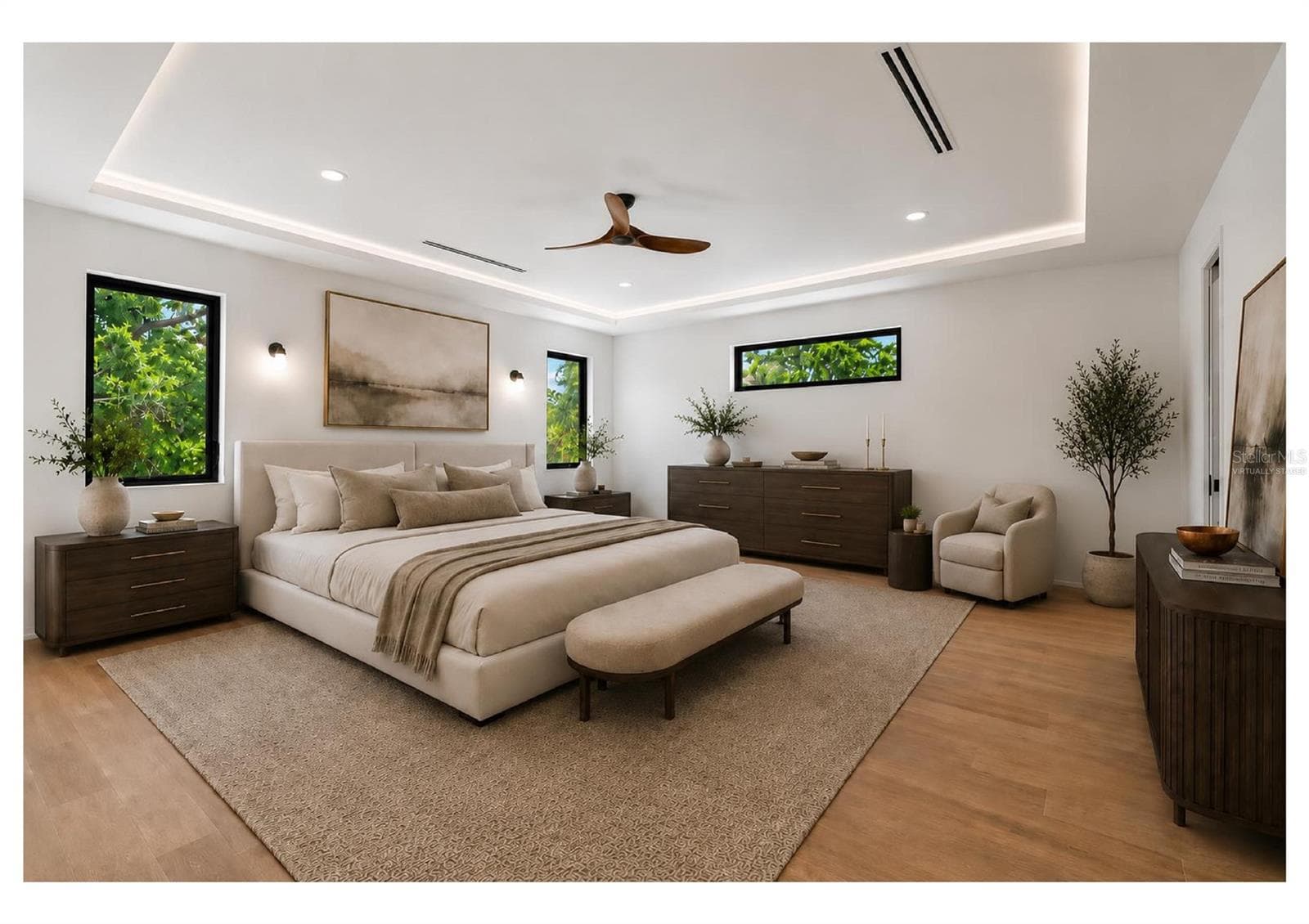 virtually staged - 206 S TREASURE DR, TAMPA