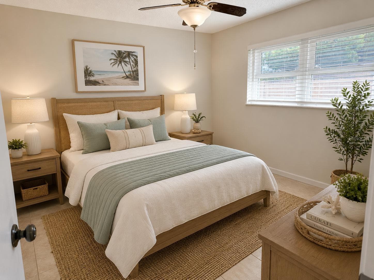 Virtually Staged - Bedroom 3 - 2721 NORTHRIDGE DR E, CLEARWATER