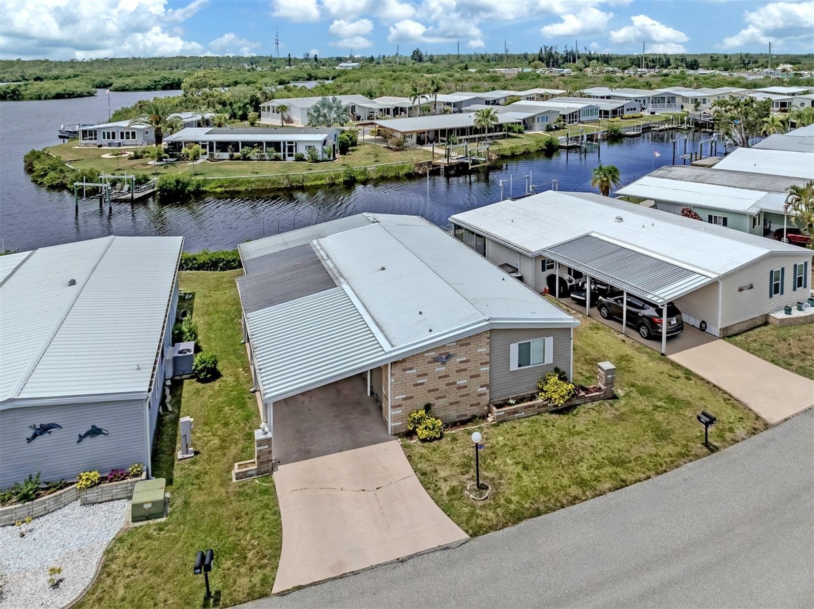 Aerial - 132 MARTINIQUE RD, NORTH PORT